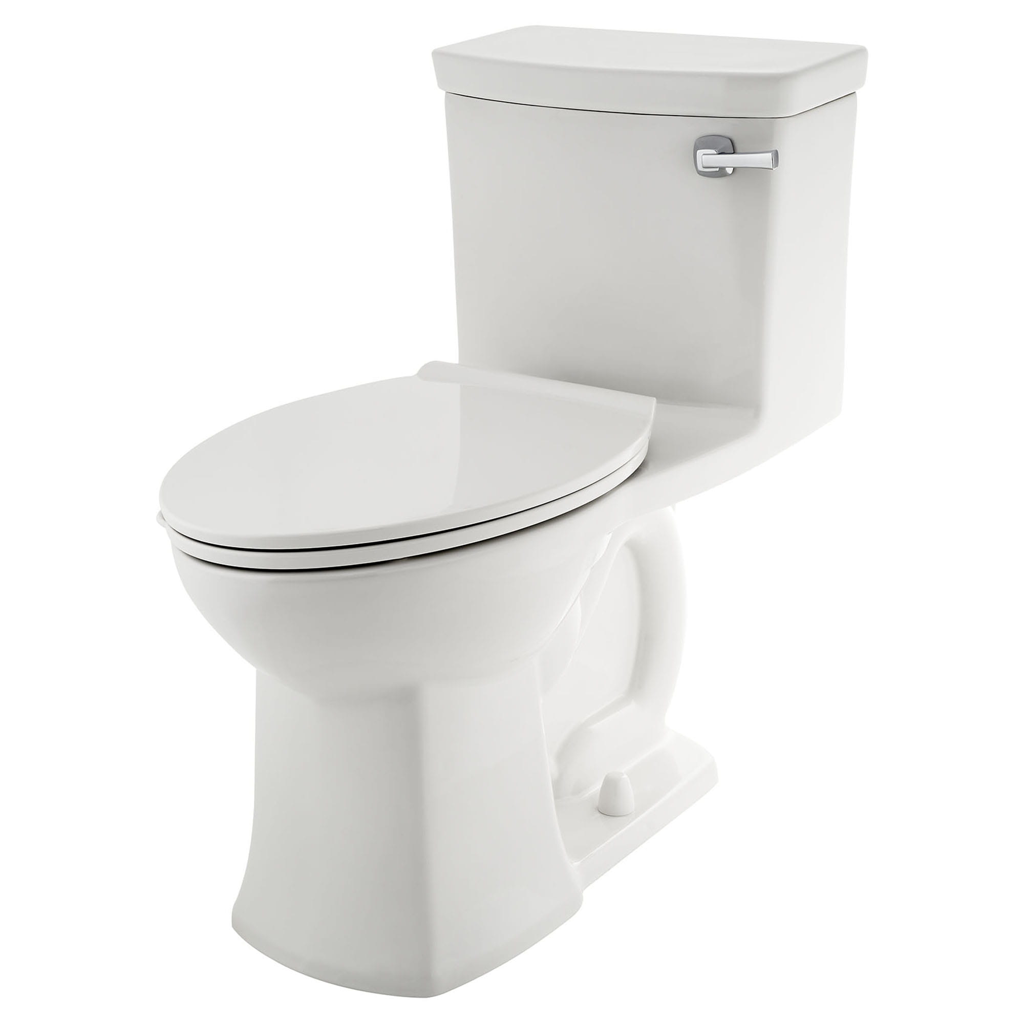 Townsend VorMax One Piece 128 gpf 48 Lpf Chair Height Right Hand Trip Lever Elongated Toilet With Seat WHITE